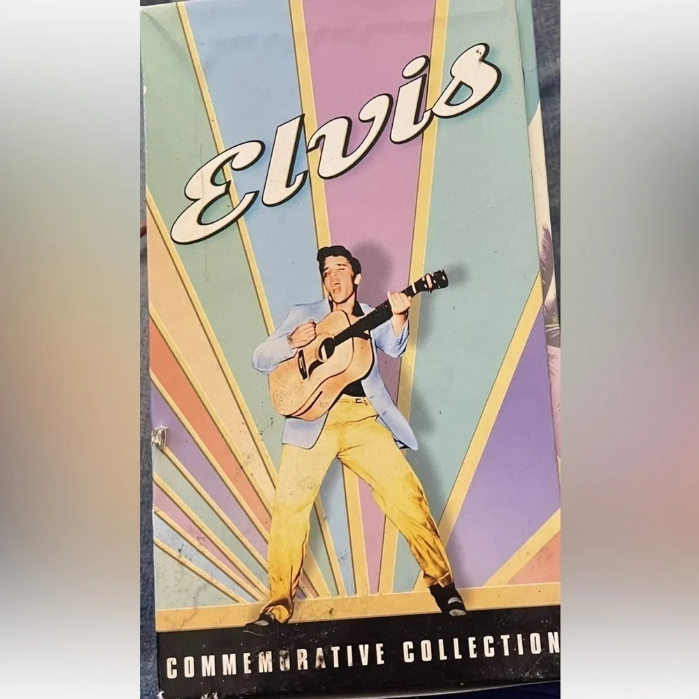 Vintage Elvis VHS HiFi Collection Box with 4 Movies